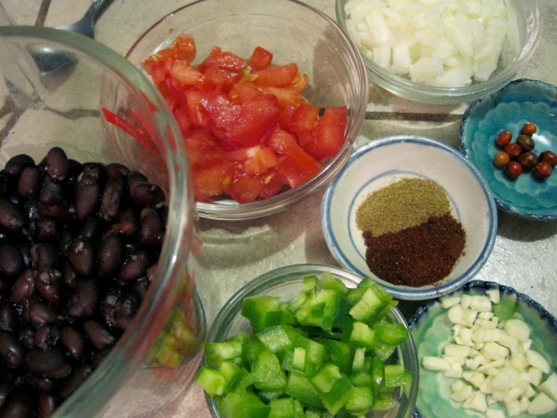 black bean soup ingredients 