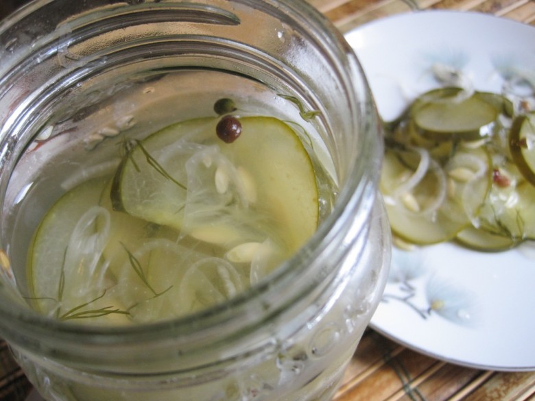 making pickles is easy and fun