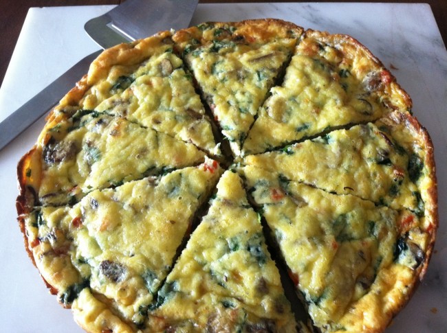 weekend special: the leftover veggie frittata